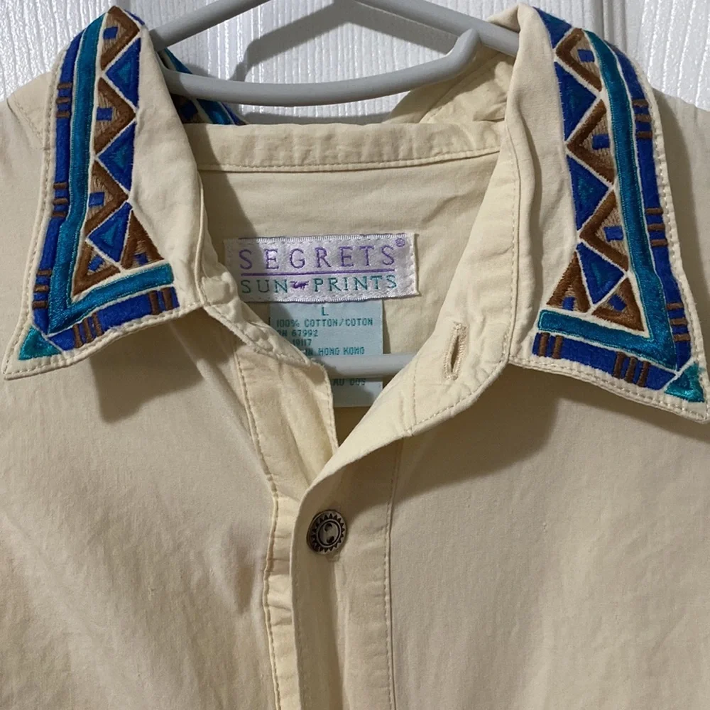 Vintage Western button down - Picture 2 of 4